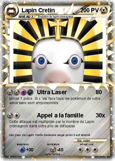 Pokemon Lapin Cretin