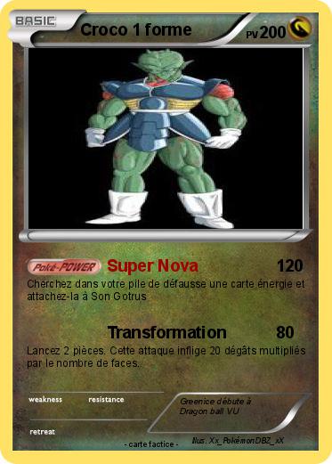 Pokemon Croco 1 forme