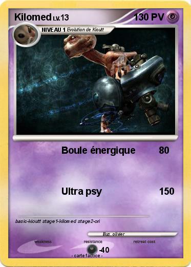 Pokemon Kilomed