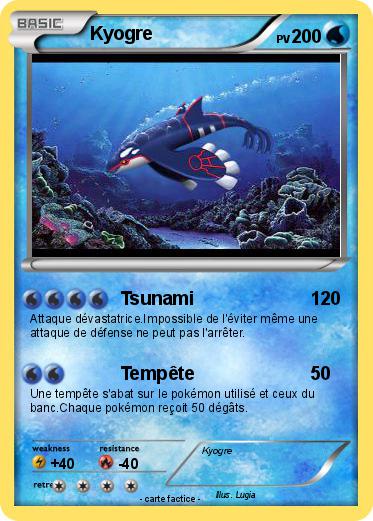 Pokemon Kyogre