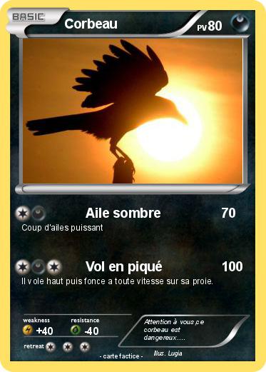 Pokemon Corbeau