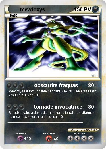 Pokemon mewtoxys