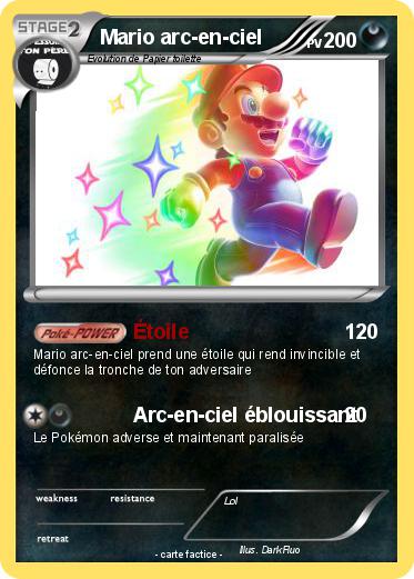 Pokemon Mario arc-en-ciel