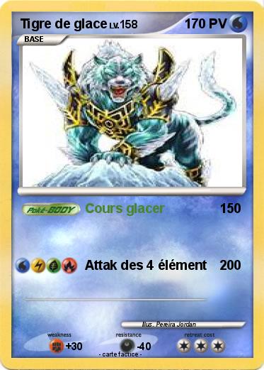 Pokemon Tigre de glace