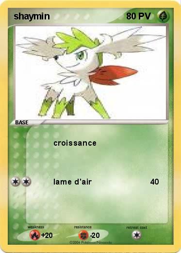 Pokemon shaymin