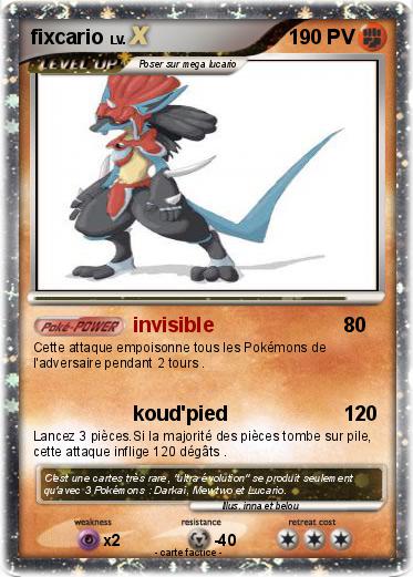 Pokemon fixcario