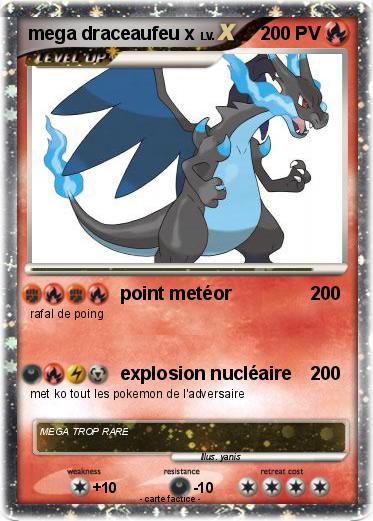 Pokemon mega draceaufeu x