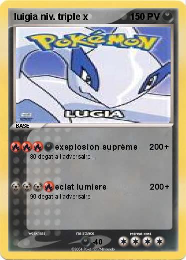 Pokemon luigia niv. triple x