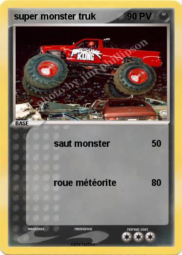 Pokemon super monster truk