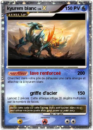 Pokemon kyurem blanc