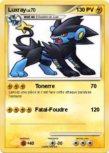 Pokemon Luxray