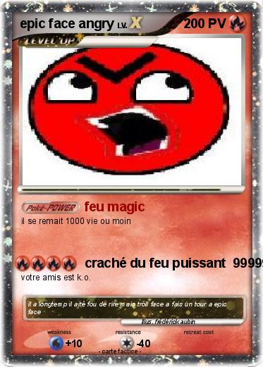 Pokemon epic face angry