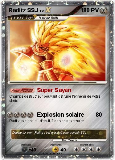 Pokemon Raditz SSJ