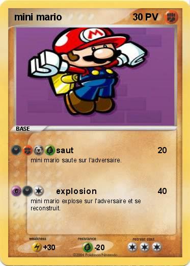 Pokemon mini mario 