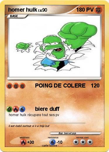 Pokemon homer hulk