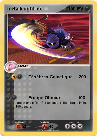 Pokemon meta knight  ex