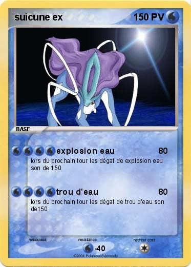Pokemon suicune ex 