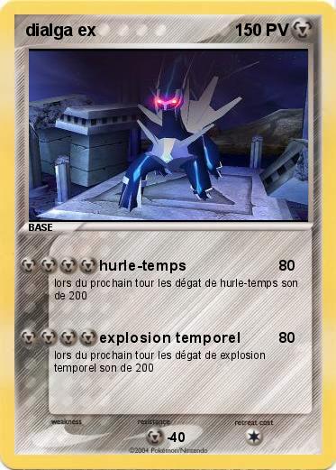 Pokemon dialga ex