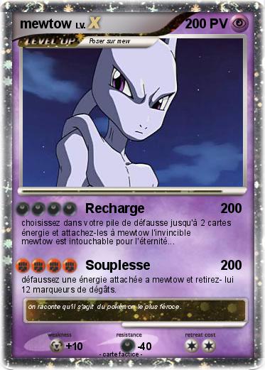 Pokemon mewtow