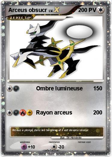 Pokemon Arceus obsucr