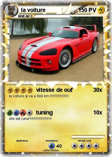 Pokemon la voiture