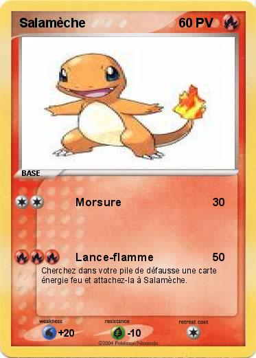 Pokemon Salamèche