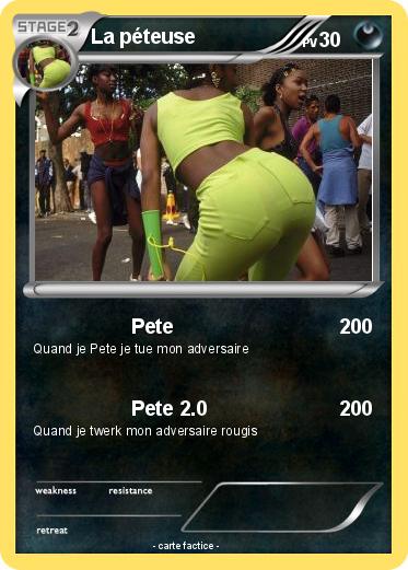 Pokemon La péteuse