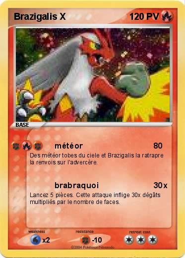 Pokemon Brazigalis X