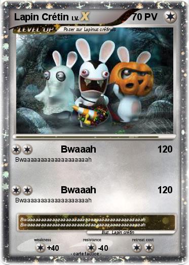 Pokemon Lapin Crétin