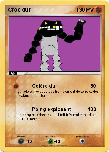 Pokemon Croc dur