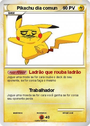 Pokemon Pikachu dia comun