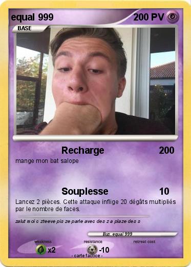 Pokemon equal 999