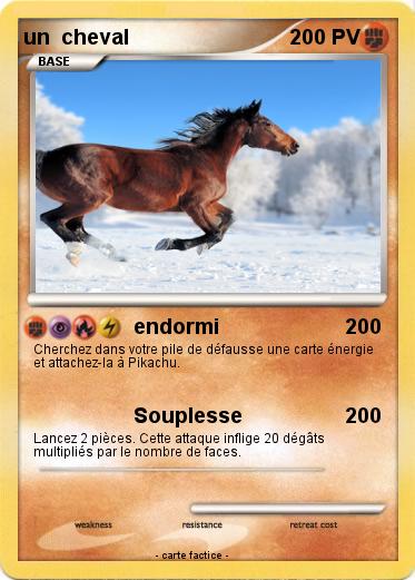Pokemon un  cheval