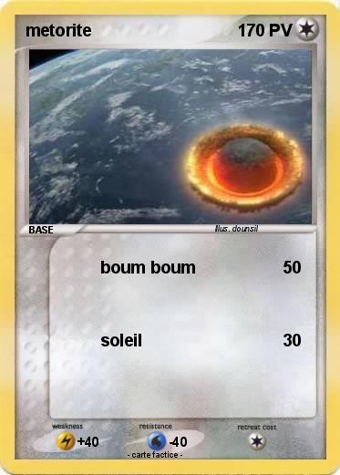 Pokemon metorite