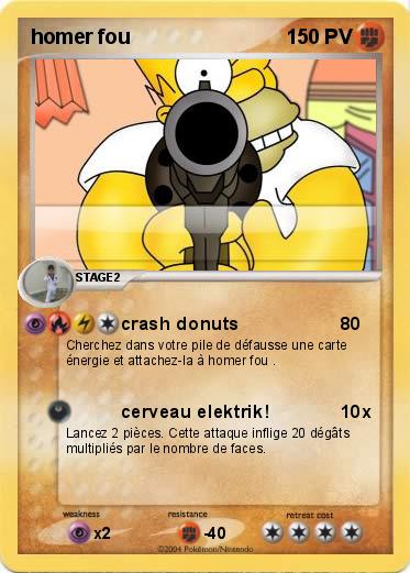 Pokemon homer fou
