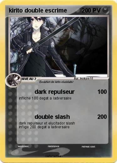 Pokemon kirito double escrime