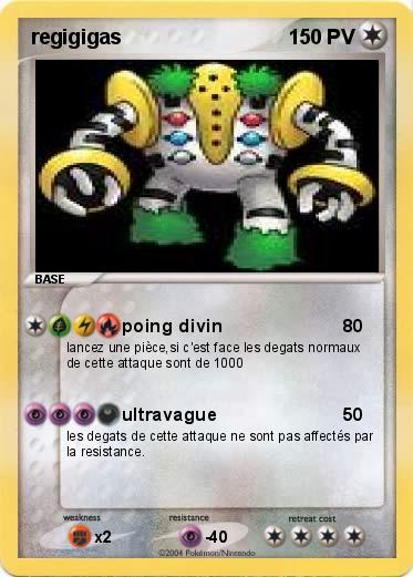 Pokemon regigigas