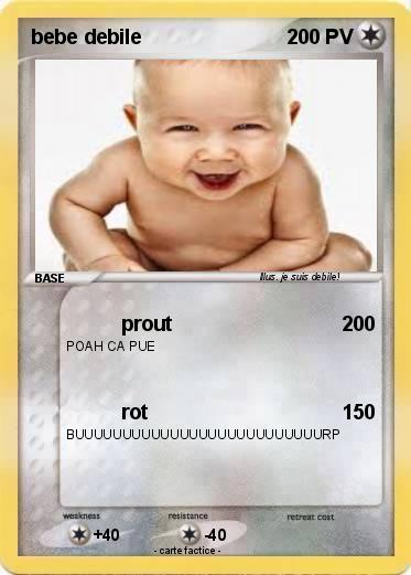 Pokemon bebe debile