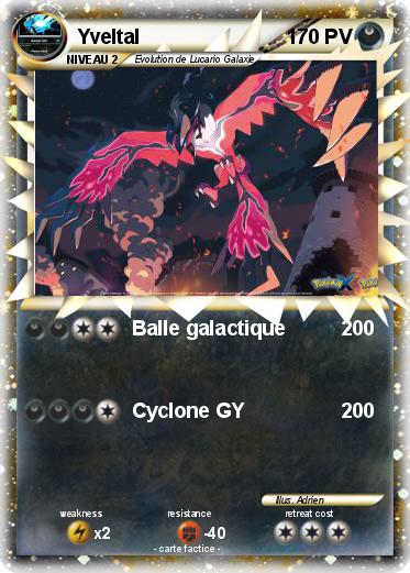 Pokemon Yveltal