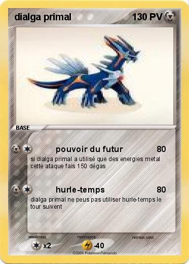 Pokemon dialga primal