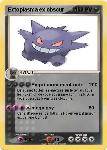 Pokemon Ectoplasma ex obscur