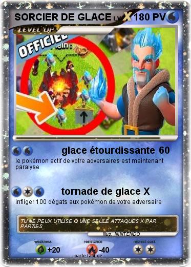 Pokemon SORCIER DE GLACE