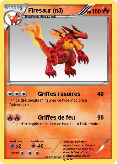 Pokemon Firesaur (n3)