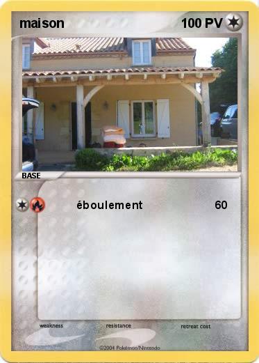 Pokemon maison