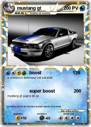 Pokemon mustang gt