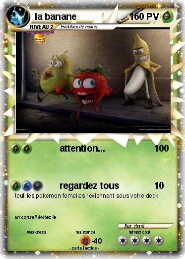 Pokemon la banane