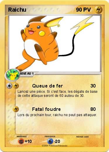 Pokemon Raichu