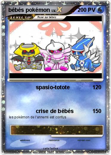 Pokemon bébés pokémon