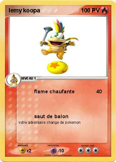 Pokemon lemy koopa