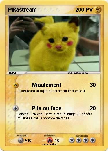 Pokemon Pikastream